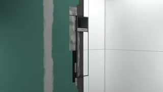 Hansgrohe Ein.Toilettenbürstenh.XtraStoris Rock m.Papierhalter u.befliesbarer Tür MSW – Bild 3