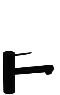 Hansgrohe Spültischmischer 150 Zesis M33 Niederdruck 1jet mattschwarz – Bild 2