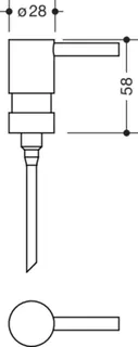 HEWI Pumpenkopf, f. Sys 100, 162, 800, 800 K – Bild 3
