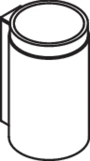 HEWI Becher m. Halter Sys 162, Halter chr Becher Kst. anthrazitgrau – Bild 5