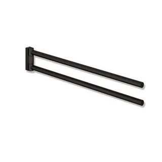 HEWI Handtuchhalter Sys 162, L:446mm, Arme schwenkbar dgrau tiefmatt – Bild 3
