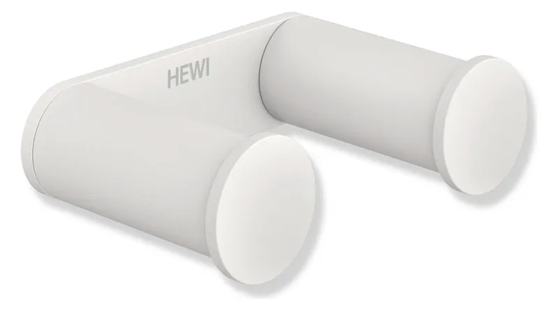 HEWI Doppelhaken Sys 162 weiß tiefmatt