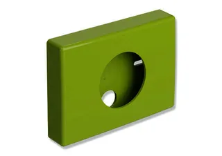 HEWI Hygienebeutelspender, B:143mm, H:103mm, T:27mm apfelgrün – Bild 2