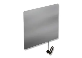 HEWI Kippspiegel Ser 801 m. Seiluml., B:600mm H:540mm umbra – Bild 2