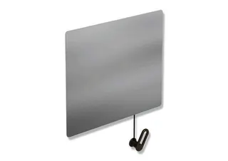 HEWI Kippspiegel Ser 801 m. Seiluml., B:600mm H:540mm umbra – Bild 3
