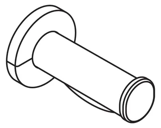 HEWI WC-Papierhalter Ser 801, mit Rosette apfelgrün – Bild 3