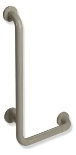 HEWI Winkelgriff Ser 801, d:33, AM:600mm, W:300mm sand