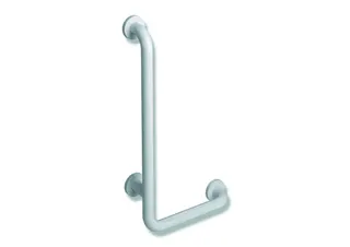 HEWI Winkelgriff Ser 801, d:33, AM:600mm, W:300mm signalweiß – Bild 2
