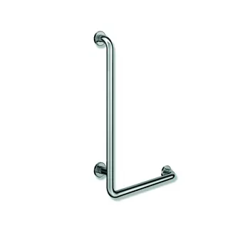 HEWI Winkelgriff, AM:750mm W:500mm d:33, chromoptisch beschichtet – Bild 2