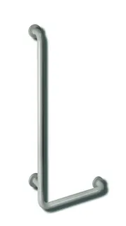 HEWI Winkelgriff Ser 801, d:33, Sonderanf. lichtgrau
