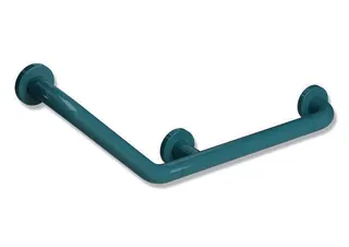 HEWI Winkelgriff Ser 801, d:33, 135 Gr Bogen aquablau – Bild 3