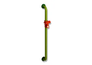 HEWI Brausehalterstange Ser 801, d:33, AM:900mm, m.Br.H. Fb. 74/72/36 – Bild 2