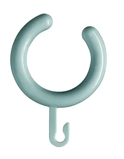 HEWI Vorhangringe, 5 St., f. Serien 801,805 C.,800 K aquablau