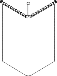 HEWI VH-Stange,matt,AM1/2:983,kürzb., Deckenabh. A:500, DUVO Poly. reinweiß