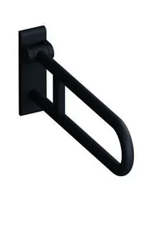 HEWI Stützklappgriff Ser 801, matt, L:750mm, Stahlkern anthrazitgrau – Bild 3