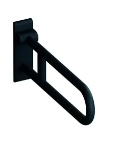 HEWI Stützklappgriff Ser 801, matt, L:750mm, Stahlkern anthrazitgrau