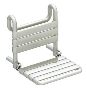 HEWI Einhängesitz, klappbar, B:450 mm, H:473 mm, T:504 mm anthrazitgr – Bild 2
