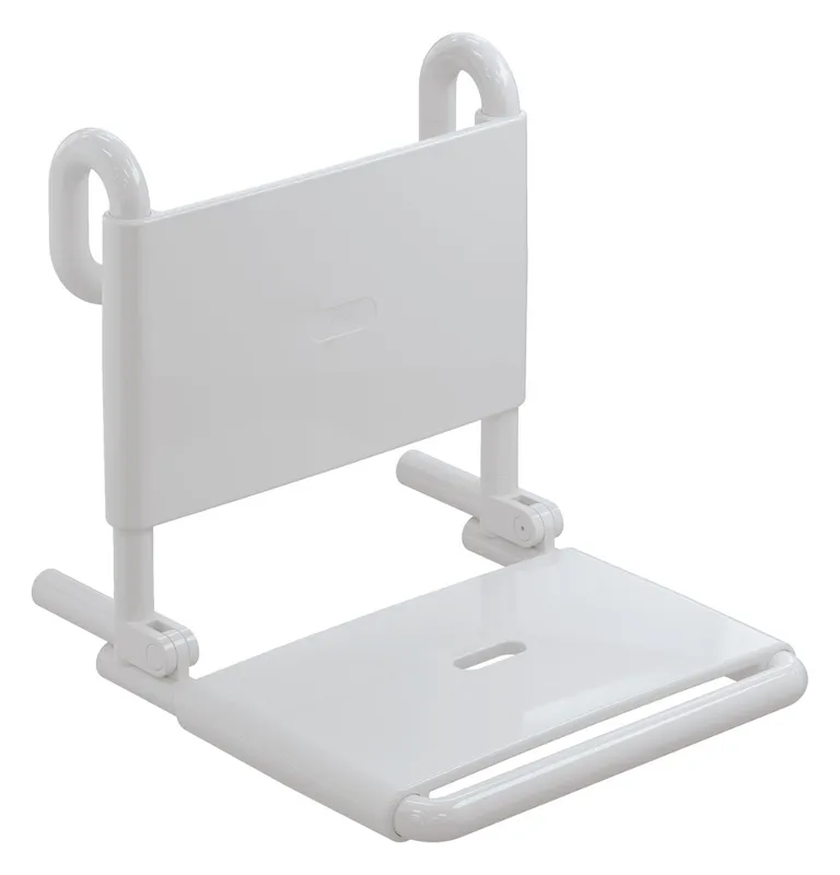 HEWI Einhängesitz, klappbar B=450mm,T=504mm,H=473mm signalweiß