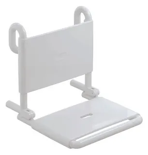 HEWI Einhängesitz, klappbar B=450mm,T=504mm,H=473mm signalweiß – Bild 2