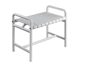 HEWI Duschbank Ser 801, B:688mm, Stützlast 300 kg felsgrau – Bild 2