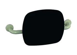 HEWI Rückenstütze BS Fb 92, WA 150mm Wandmontage reinweiß – Bild 2