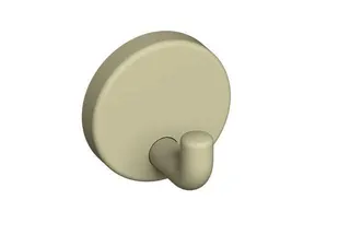 HEWI Wandhaken Ser 801, matt, d:40mm reinweiß