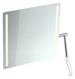 HEWI Kippspiegel Serie 802 LED basic, rechts signalweiß