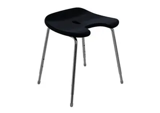 HEWI Duschhocker Basic Beine verchromt anthrazitgrau – Bild 3