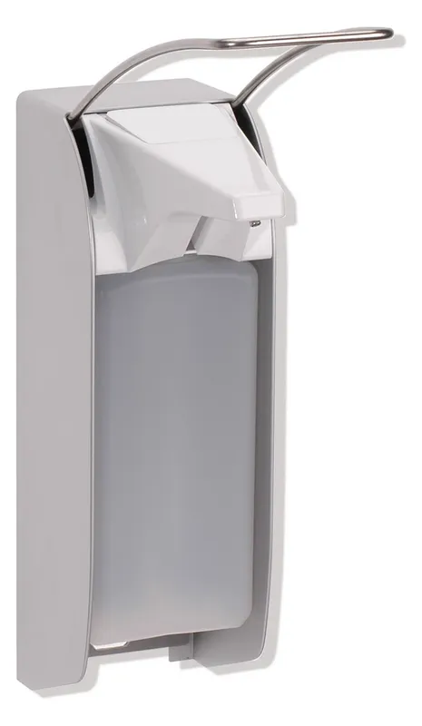 HEWI Desinfektionsmittel-/Seifenspender, Ser 805, Edelstahl, 500 ml tiefschwarz