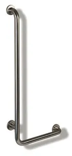 HEWI Winkelgriff Ser 805, Edelstahl, d:33mm, AM:900mm W:400mm links – Bild 2
