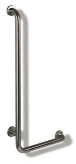HEWI Winkelgriff Ser 805, Edelstahl, d:33mm, AM:750mm W:500mm links – Bild 3