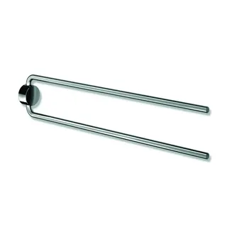 HEWI HH Sys 815 zweiarmig, 425mm, schwenkbar, Chrom, Klebebefestigung