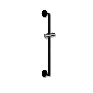 HEWI Brausehalterstange, d:25, L:900, pulverbeschichtet schw tiefmatt – Bild 2