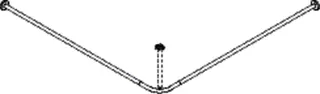 HEWI VH-Stange, d:25,A1/A2=1487, 28 Ringe, plvb weiß tiefmatt – Bild 4