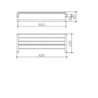 Keuco Elegance Handtuchablage chrom – Bild 2