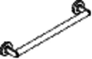 HEWI Haltegriff, d:30, L:500mm, plvb schw tiefmatt – Bild 4
