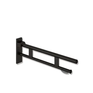 HEWI SK-Griff Duo (B), PRH, L:700, pulverbeschichtet dgrau tiefmatt