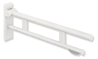 HEWI SK-Griff Duo (B), PRH, L:850, pulverbeschichtet weiß tiefmatt