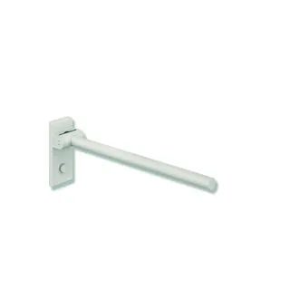 HEWI mob. SK-Griff Mono (A), L:600, pulverbeschichtet weiß tiefmatt
