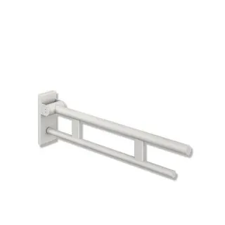 HEWI mob. SK-Griff Duo (A), L:700, pulverbeschichtet weiß tiefmatt