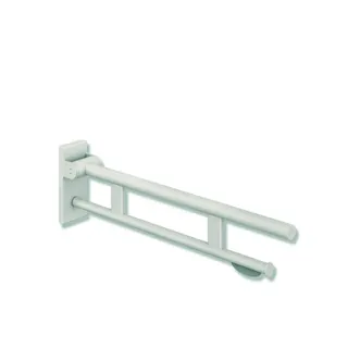 HEWI mob. SK-Griff Duo (A), PRH, L:700, pulverbeschichtet weiß tiefmatt