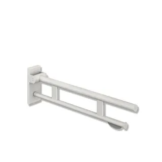 HEWI mob. SK-Griff Duo (A), PRH, L:700, pulverbeschichtet weiß tiefmatt – Bild 2