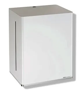 HEWI SENSORIC Papierrollensp. elektr., Edelstahl, weiß beschichtet – Bild 2