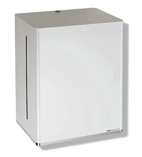 HEWI SENSORIC Papierrollensp. elektr., Edelstahl, weiß beschichtet – Bild 3