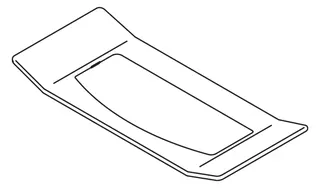 HEWI Entnahmeadapter Papierhandtuchspender Kunststoff – Bild 2