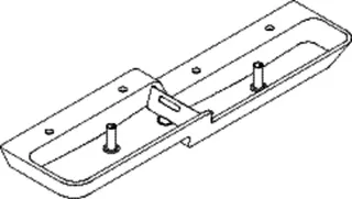 HEWI Waschtisch 1800mm, oberes Becken links 4HL, alpinweiß, Stauscheibe grün – Bild 4