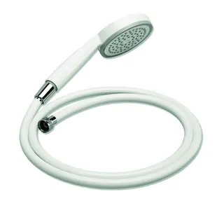 HEWI Handbrause,1Strahl,Weiß Brauseschlauch, L=1600, Weiß