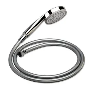 HEWI Handbrause,1Strahl,Chrom Brauseschlauch, L=1600, Silber – Bild 3