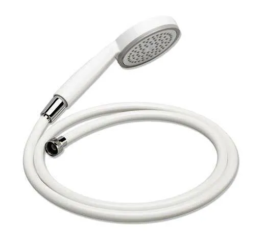 HEWI Handbrause,1Strahl,Weiß Brauseschlauch, L=2000, Weiß