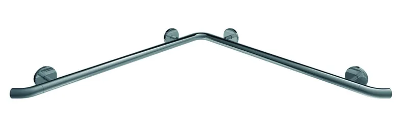 HEWI Dusch-Wannenhdl.,W1:762mm,W2:762mm, d:33mm, Kst., chromoptisch beschichtet